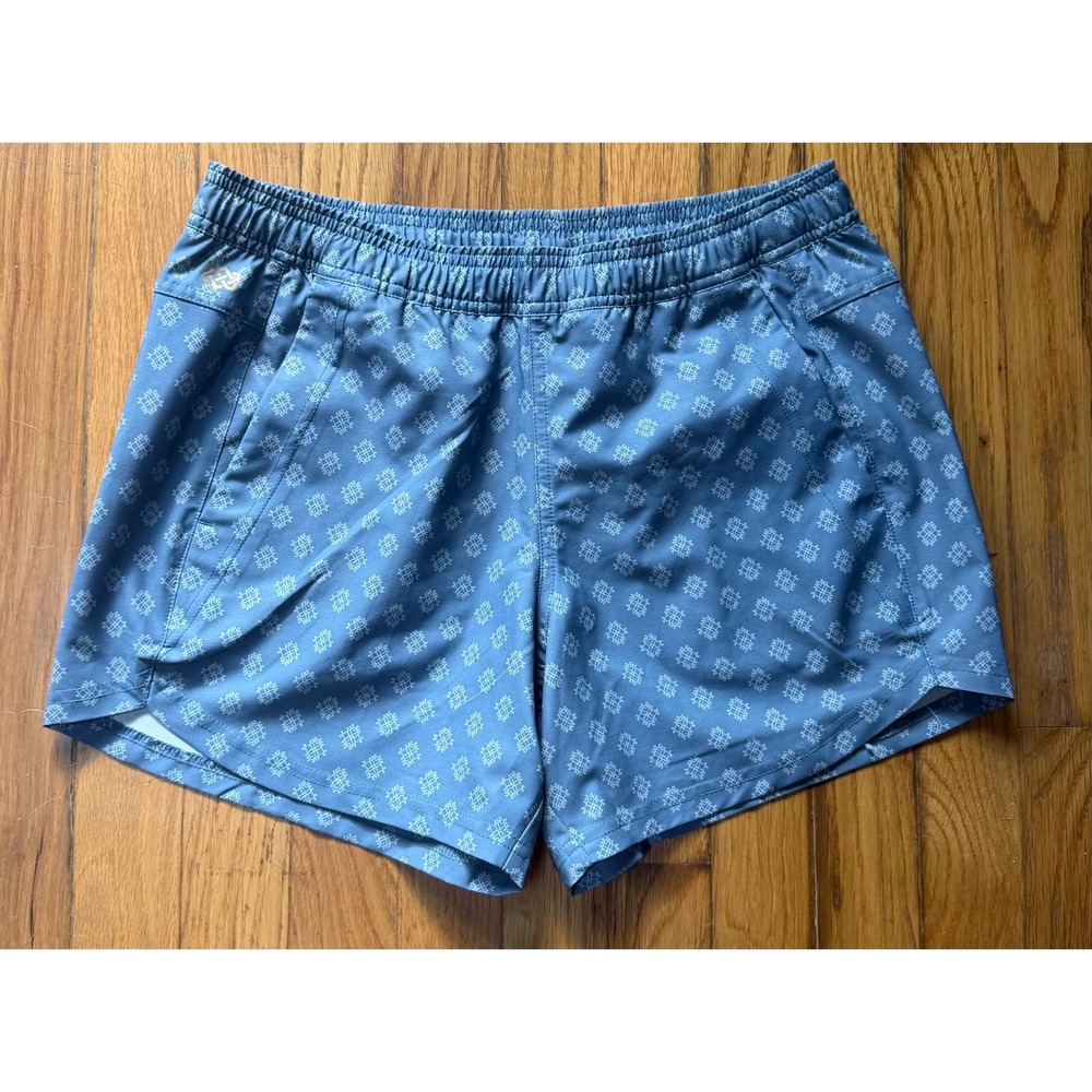 Sherpa Adventure Gear Sajilo Pull-On Shorts Haze Micro Geo Women's Sz Small